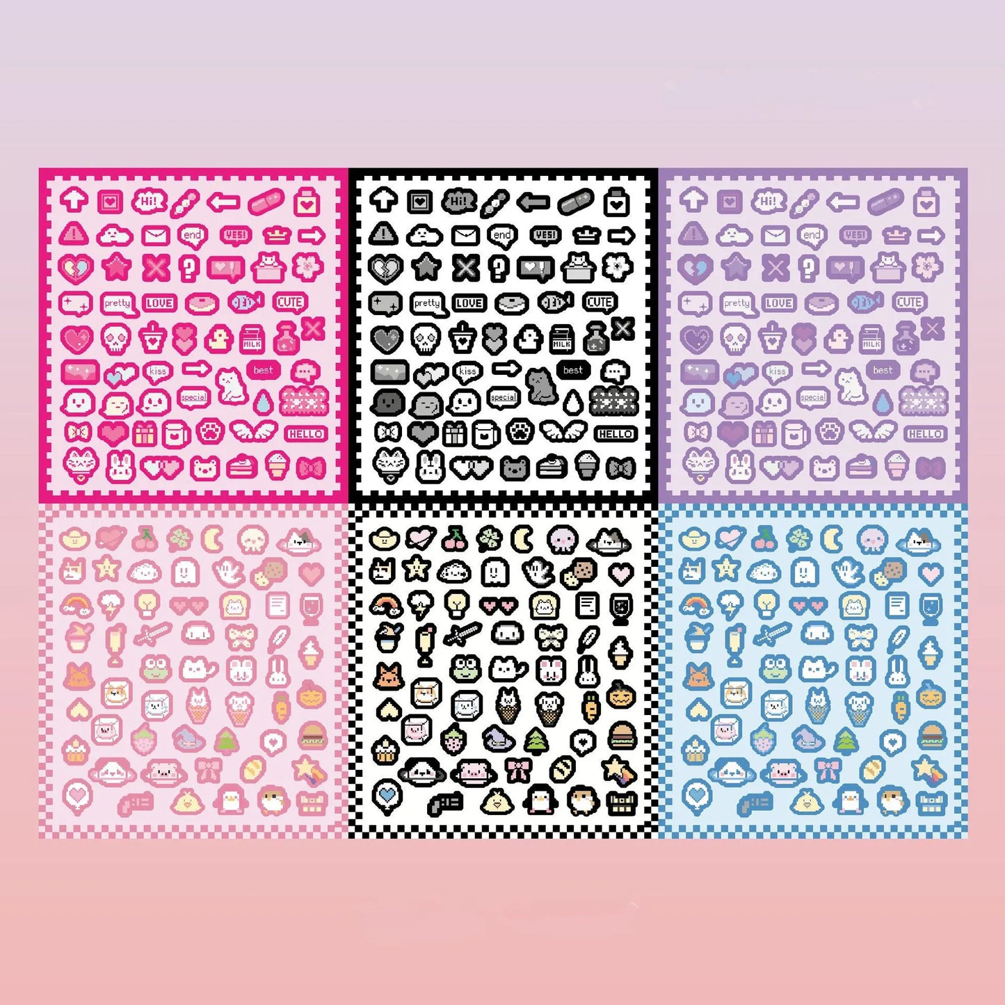 Bear Ribbon Decoration Sticker
