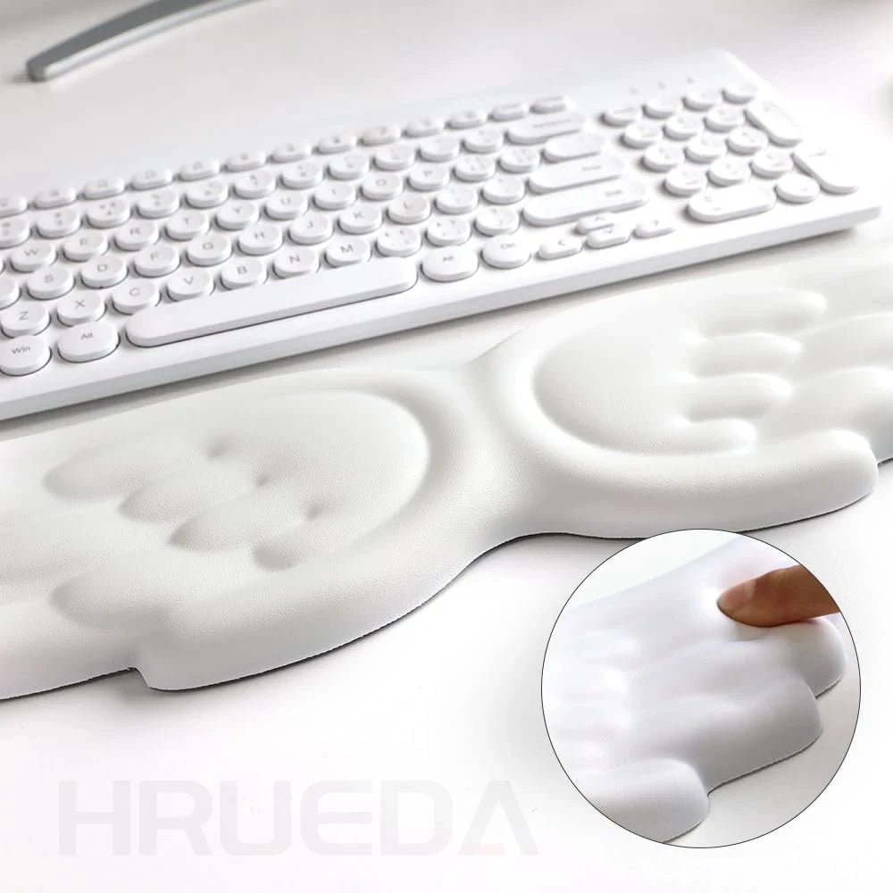 Angel Wing Memory Mouse Pad Set