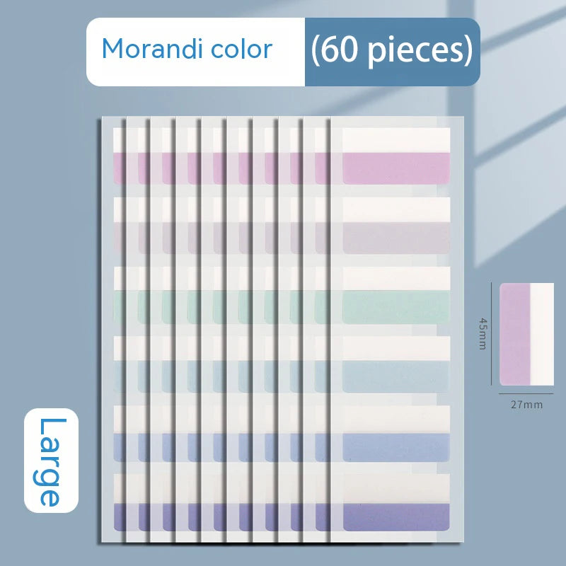 Minimal Pastel Index Tabs Set
