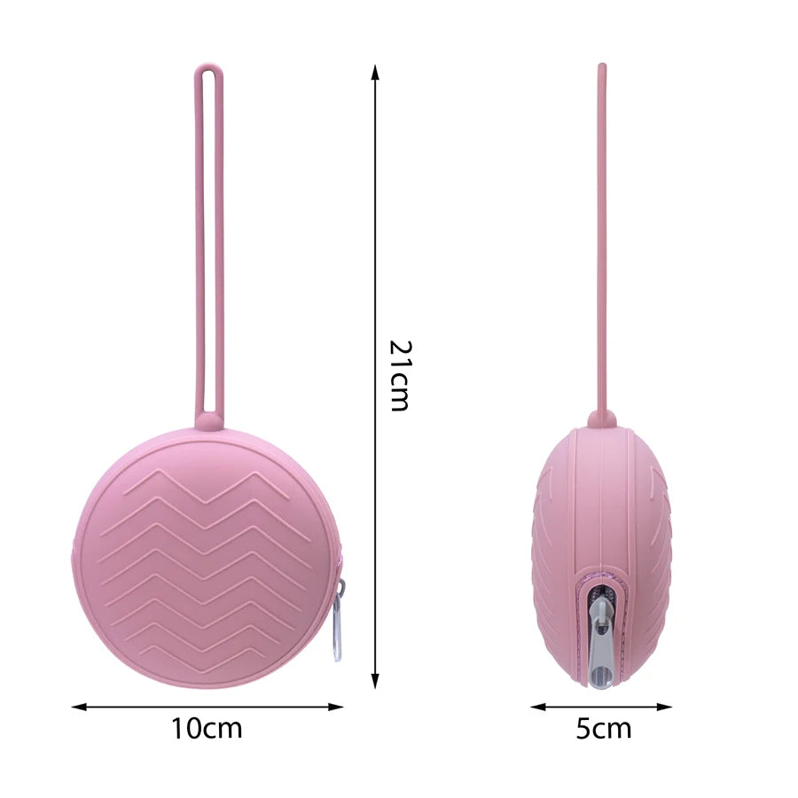 New Silicone Baby Pacifier Holder & Multi Storage Case