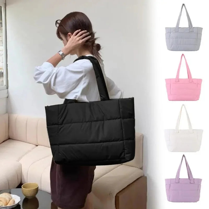 Large Padded Shoulder Bag