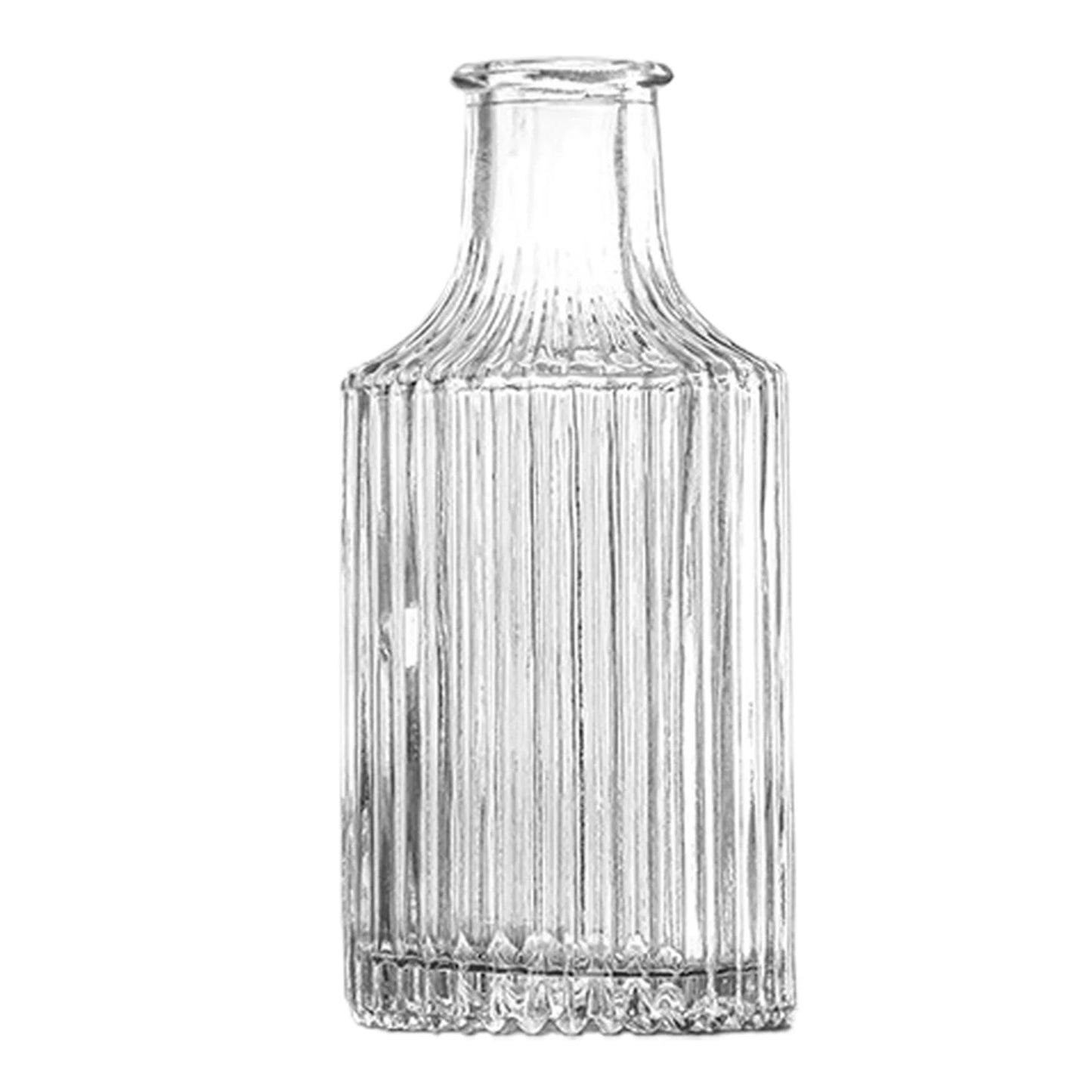 Vintage French Clear Glass Vase