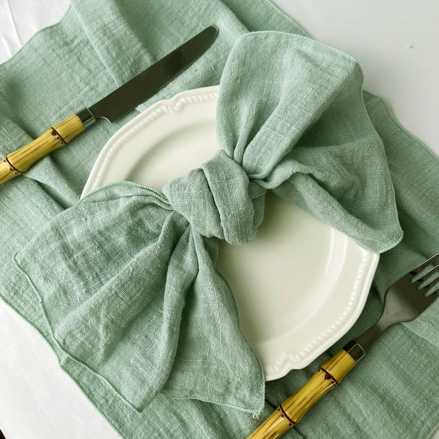 Cozy Linen Gauze Napkins