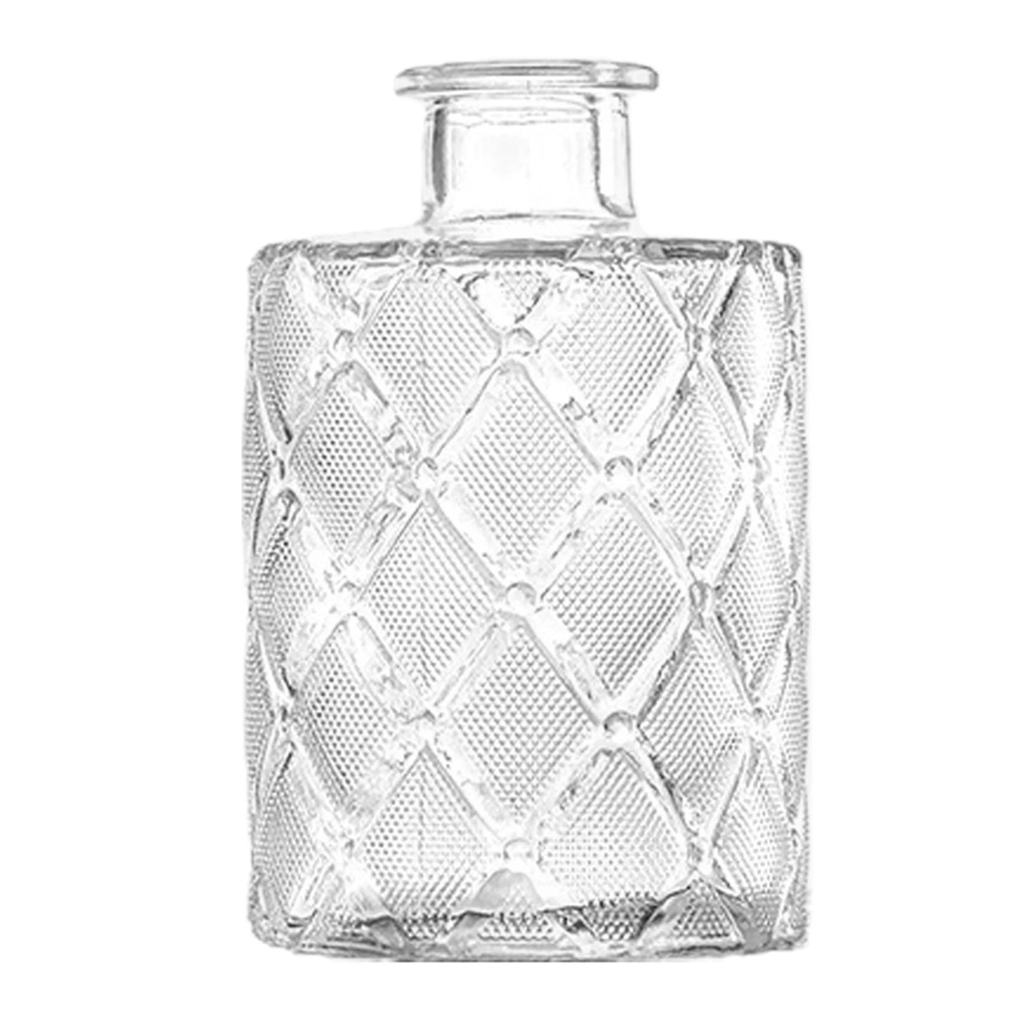 Vintage French Clear Glass Vase