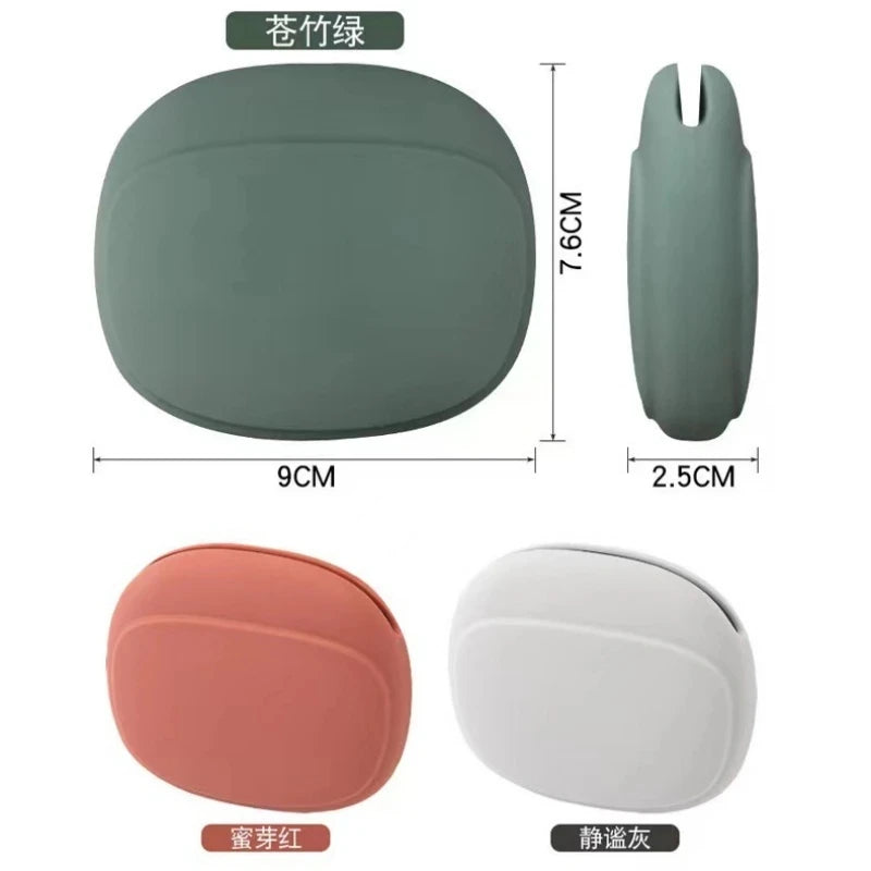Mini Silicone Cable Organizer Pouch – Travel Tech Storage Case