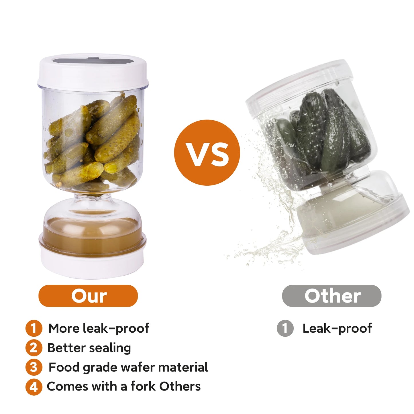 New Olive Container Hourglass Jar