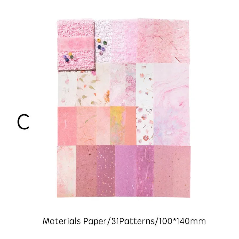 Paper,Mesh and Buttons Set