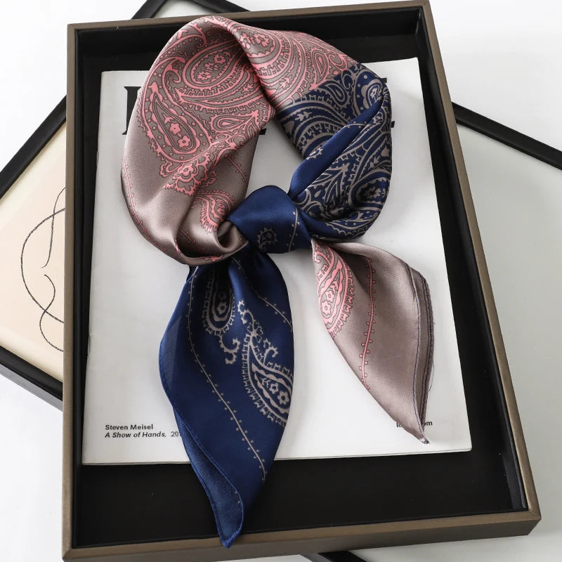 2025 New Printed Scarf Square Shawl
