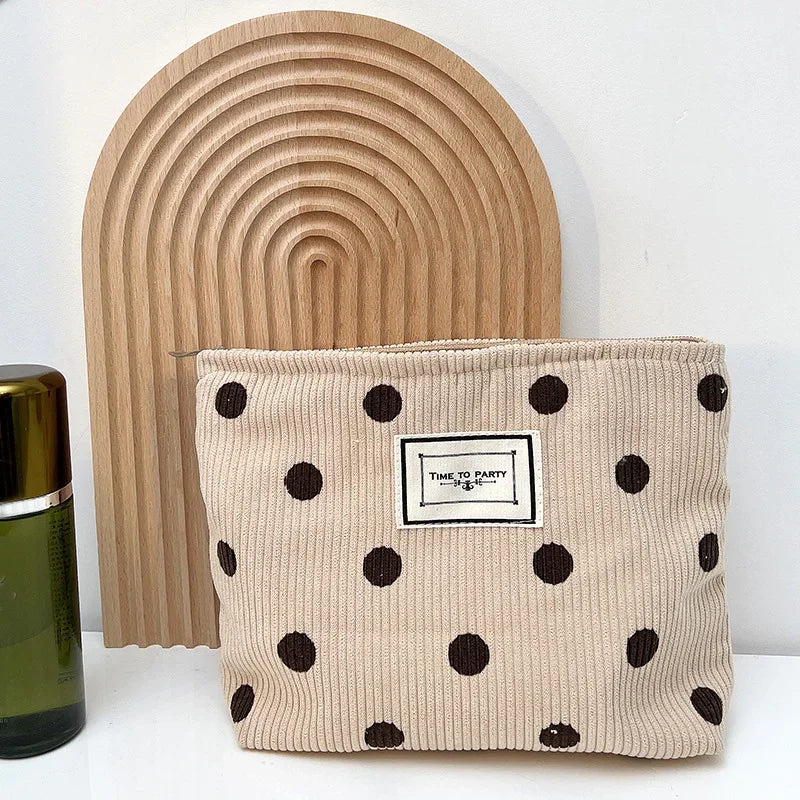 New Flower Printed Makeup Pouch
