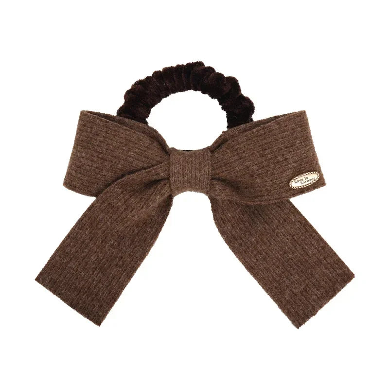 Retro Knitted Hairbow