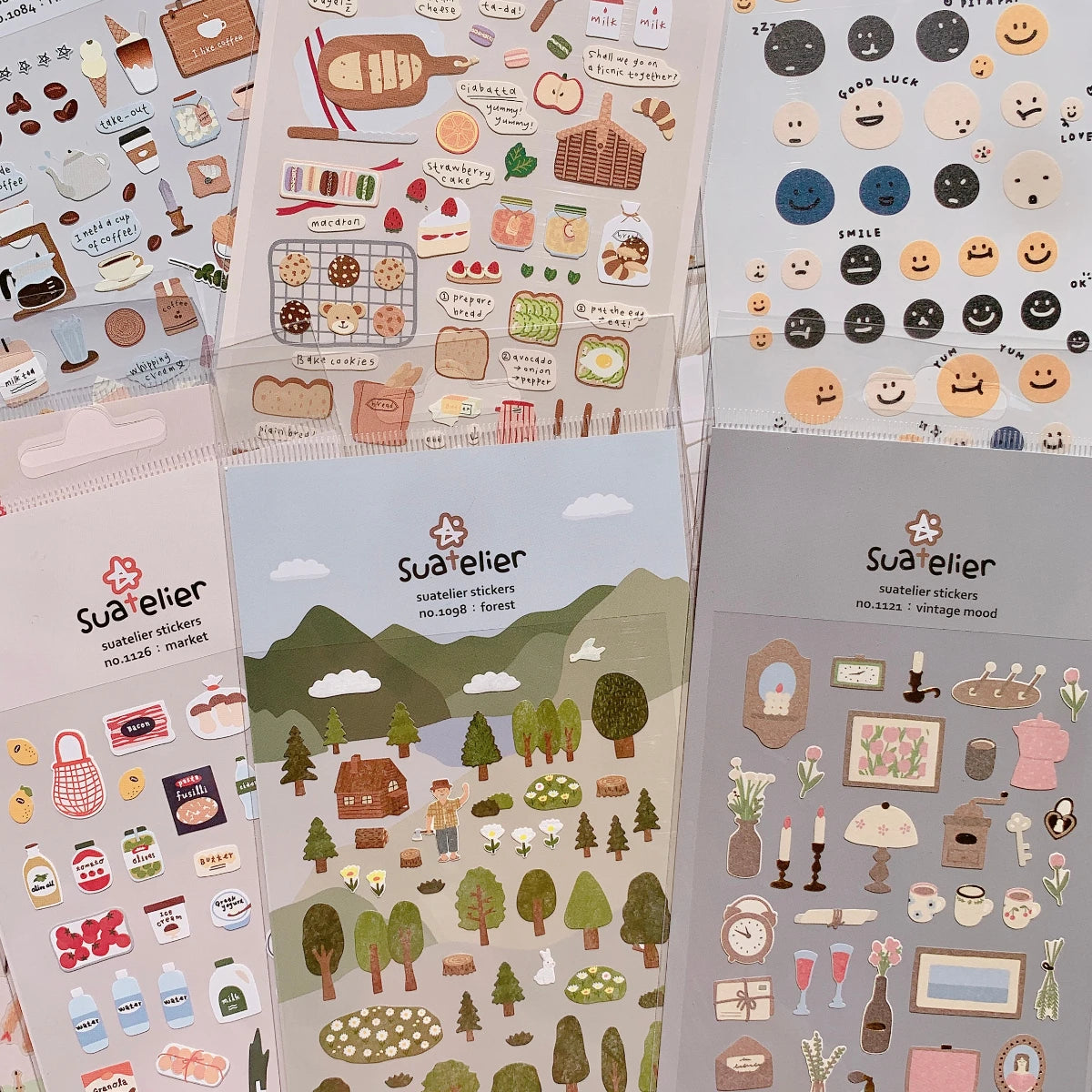 Daily Natural Vlog Stickers