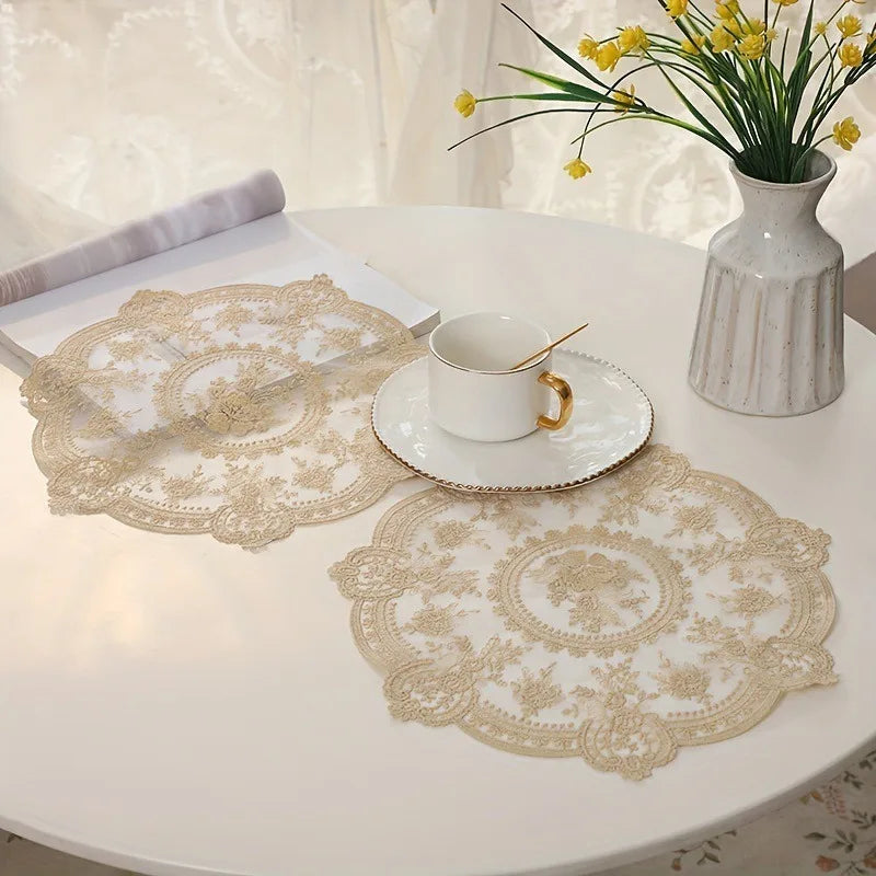 Retro Style Lace Placemat