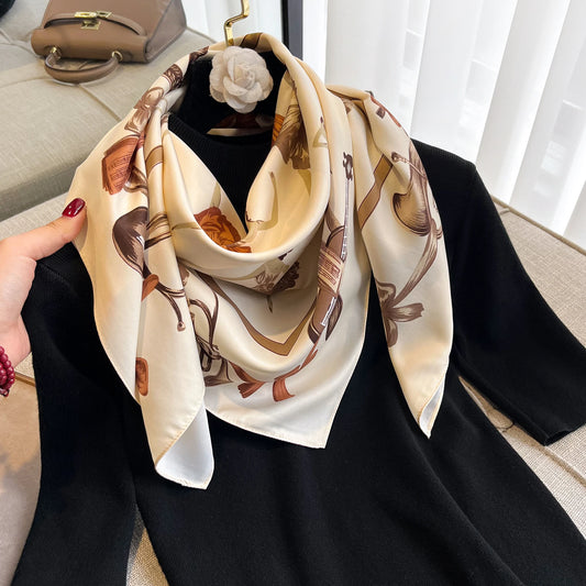 Ballerina Satin Scarf 90*90