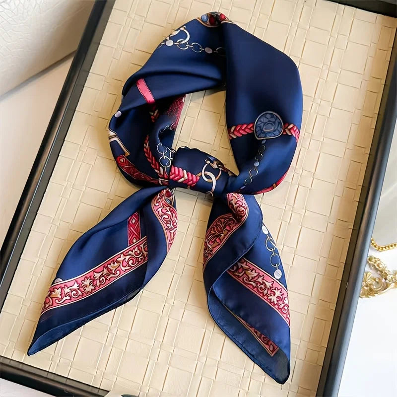 2025 New Printed Scarf Square Shawl