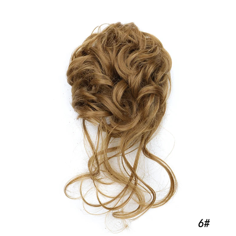 Synthetic Messy Hair Bun