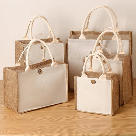 Season Color Laminating canvas bag