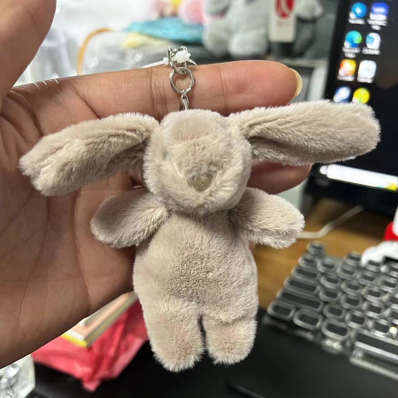 Cute Bunny Keychain