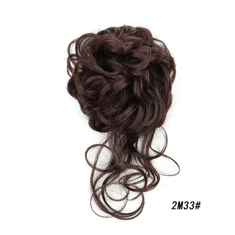 Synthetic Messy Hair Bun
