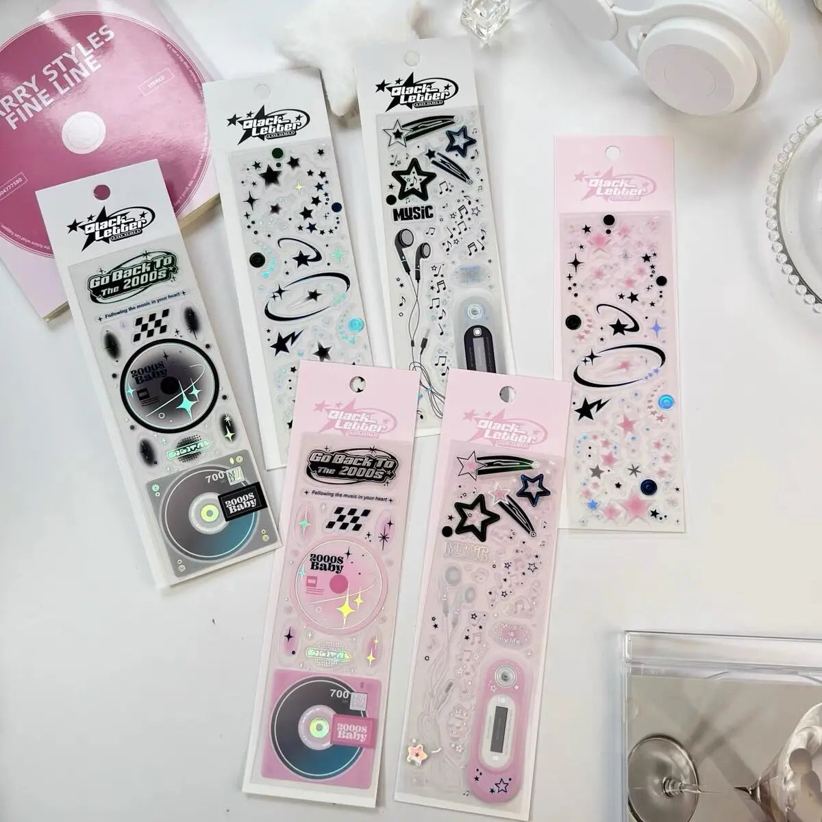 Bear Ribbon Decoration Sticker