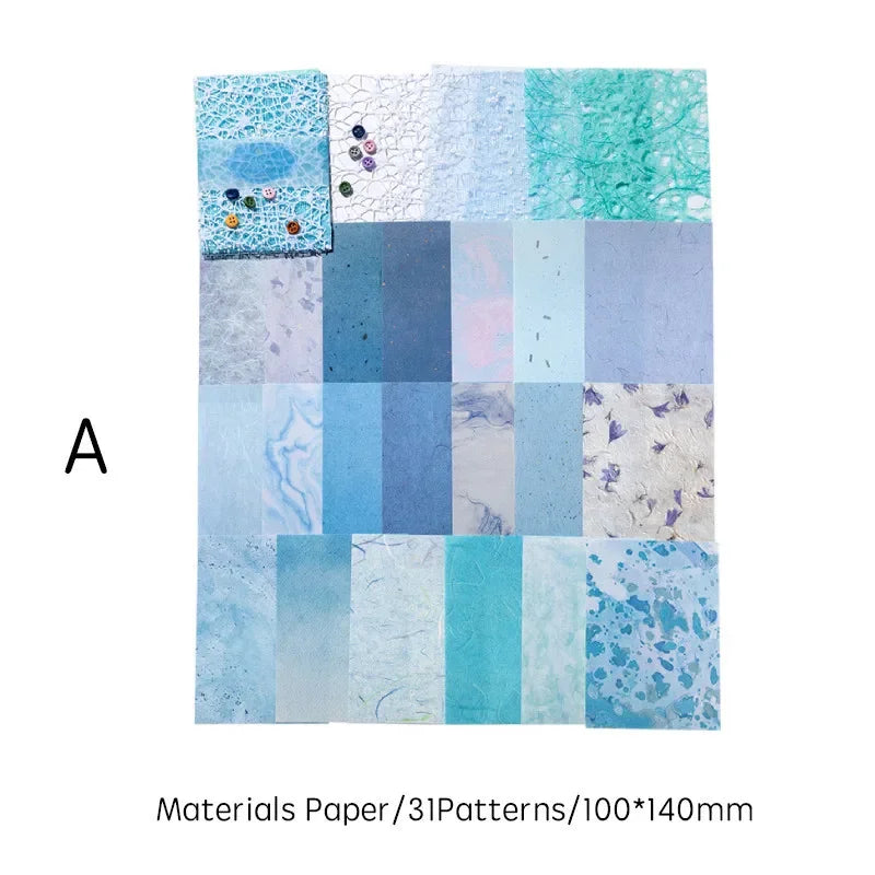 Paper,Mesh and Buttons Set