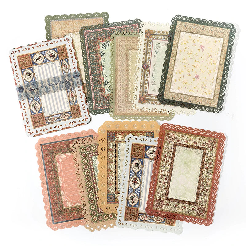 Vintage Floral Lace paper