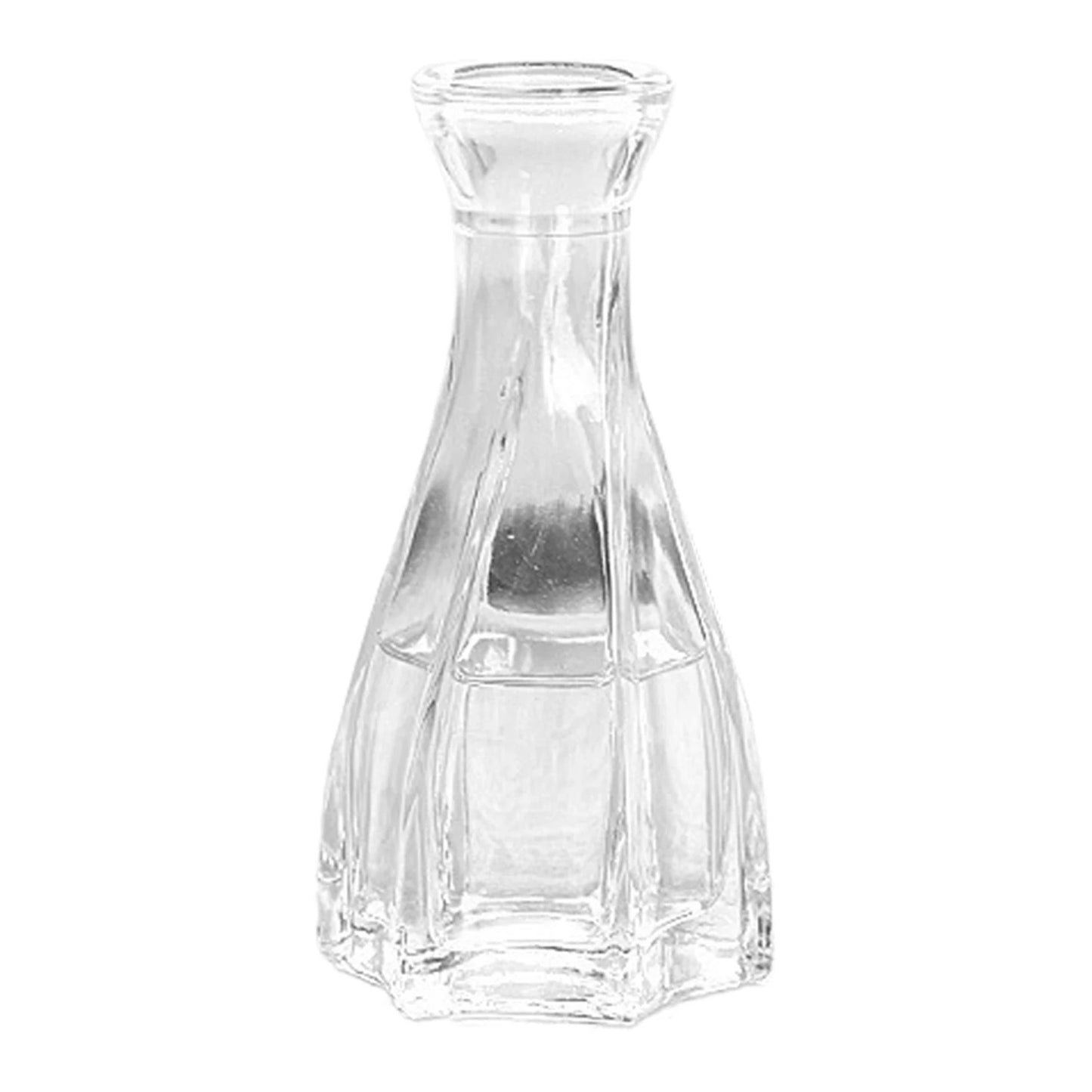 Vintage French Clear Glass Vase