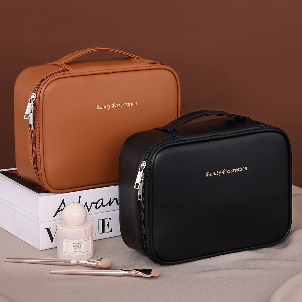 Women Travel Makeup Bag – Essential Cosmetic Organizer