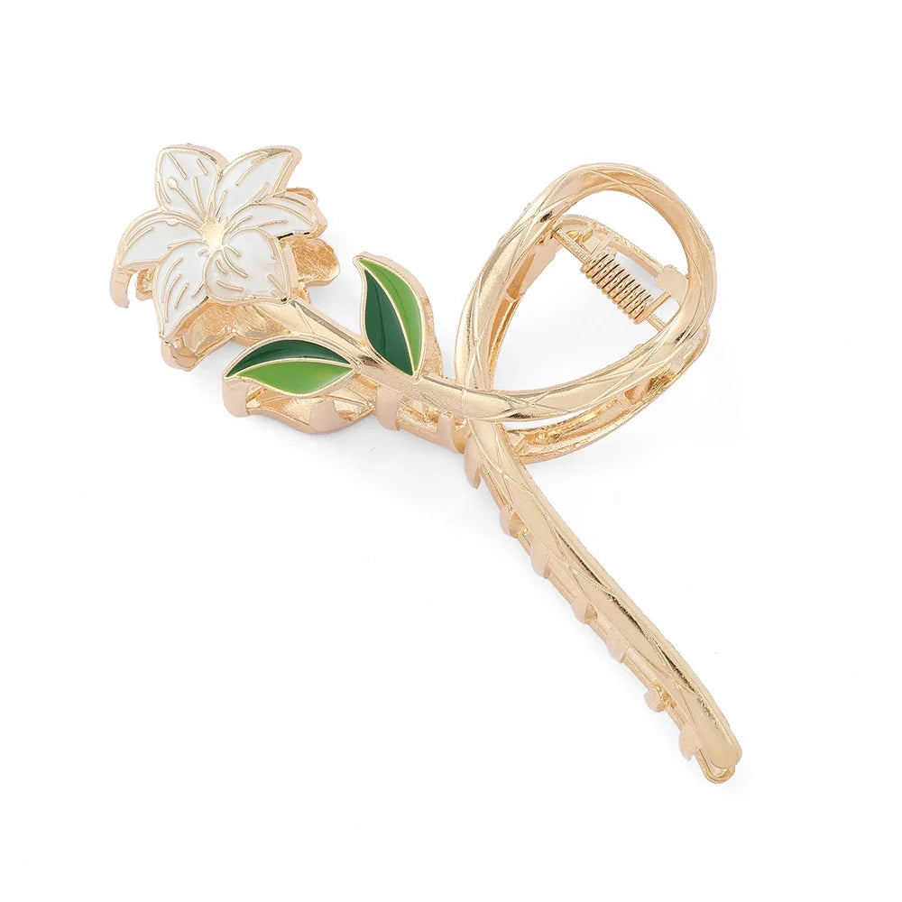 Blossom Metal Hair Clips