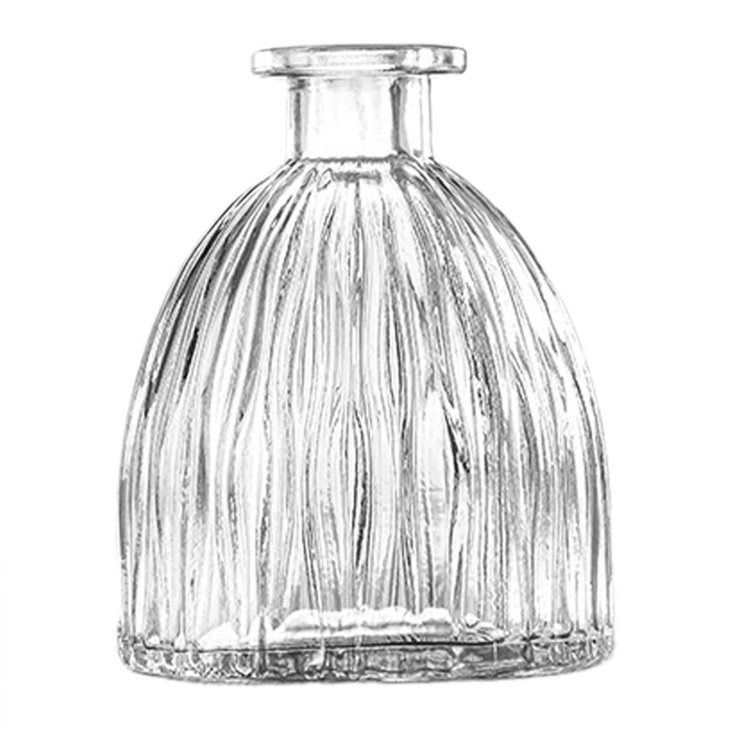 Vintage French Clear Glass Vase