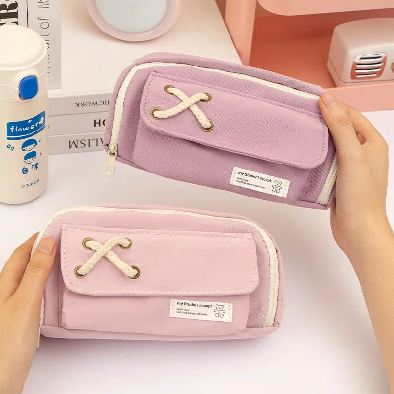 Cute 3-Layered Pencil Case