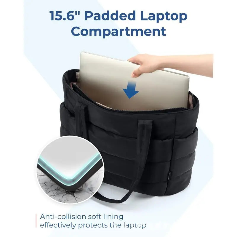 Large Padded Shoulder Bag