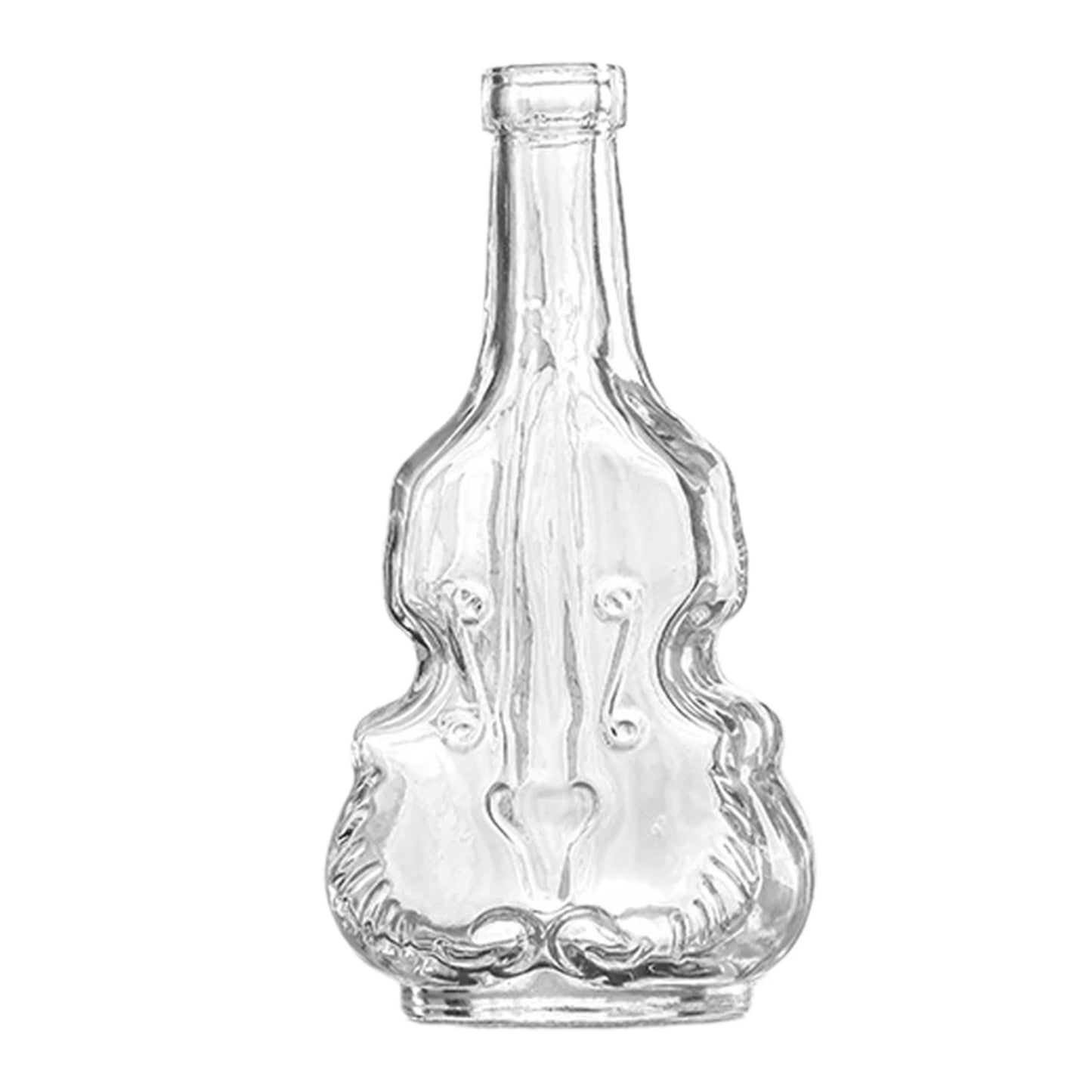 Vintage French Clear Glass Vase