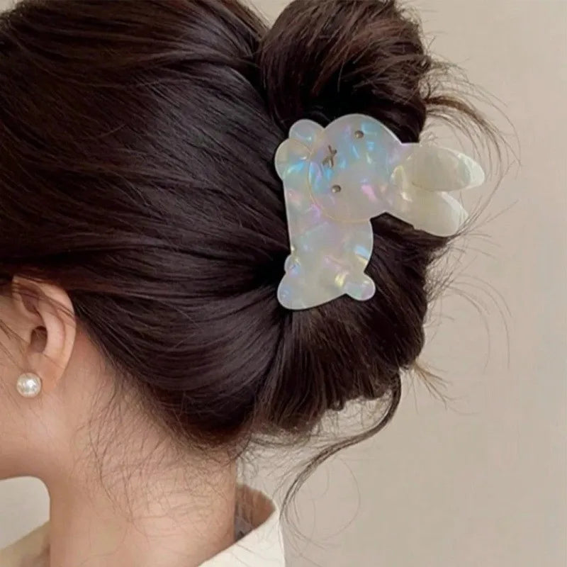 Bunny & Dog Hair clip