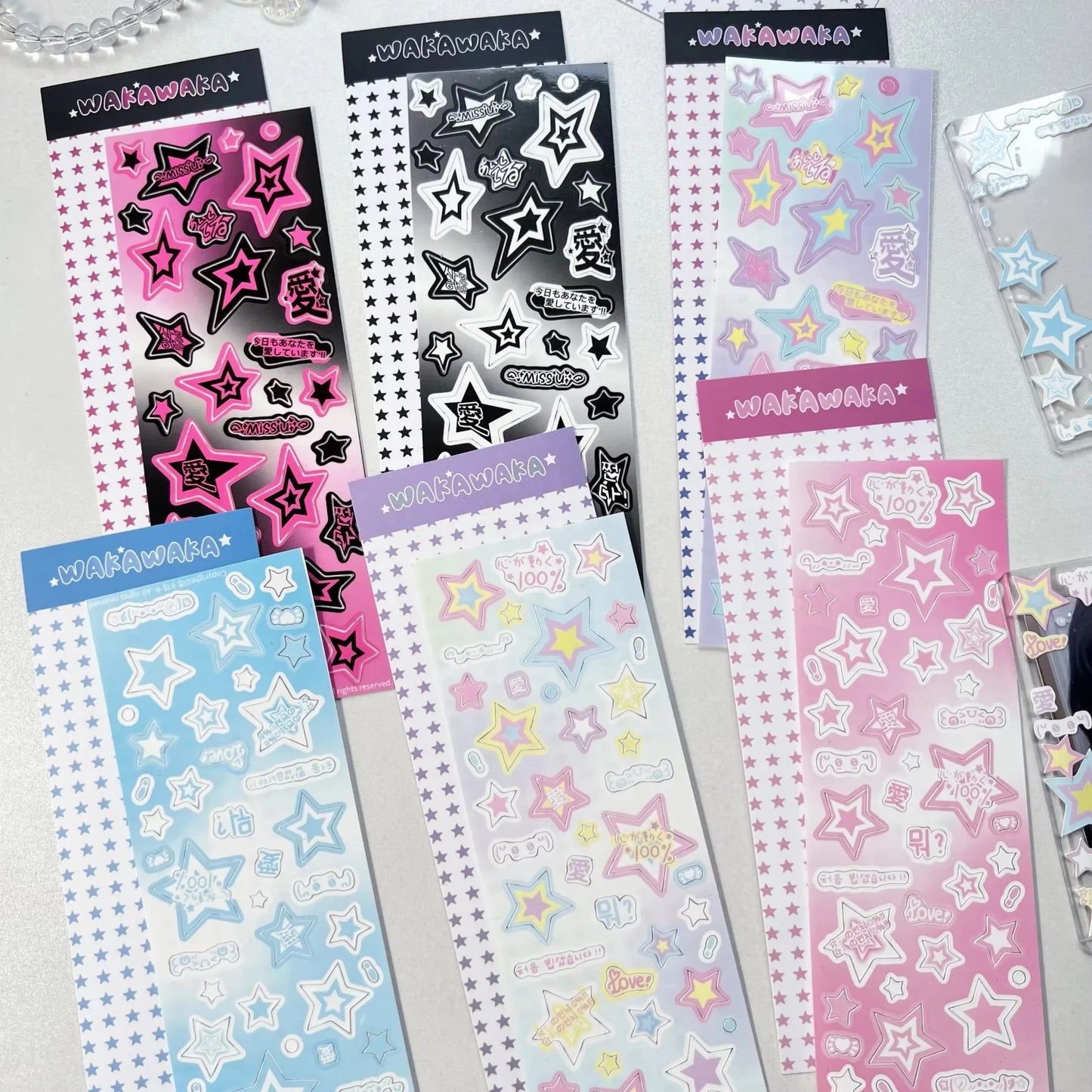Bear Ribbon Decoration Sticker