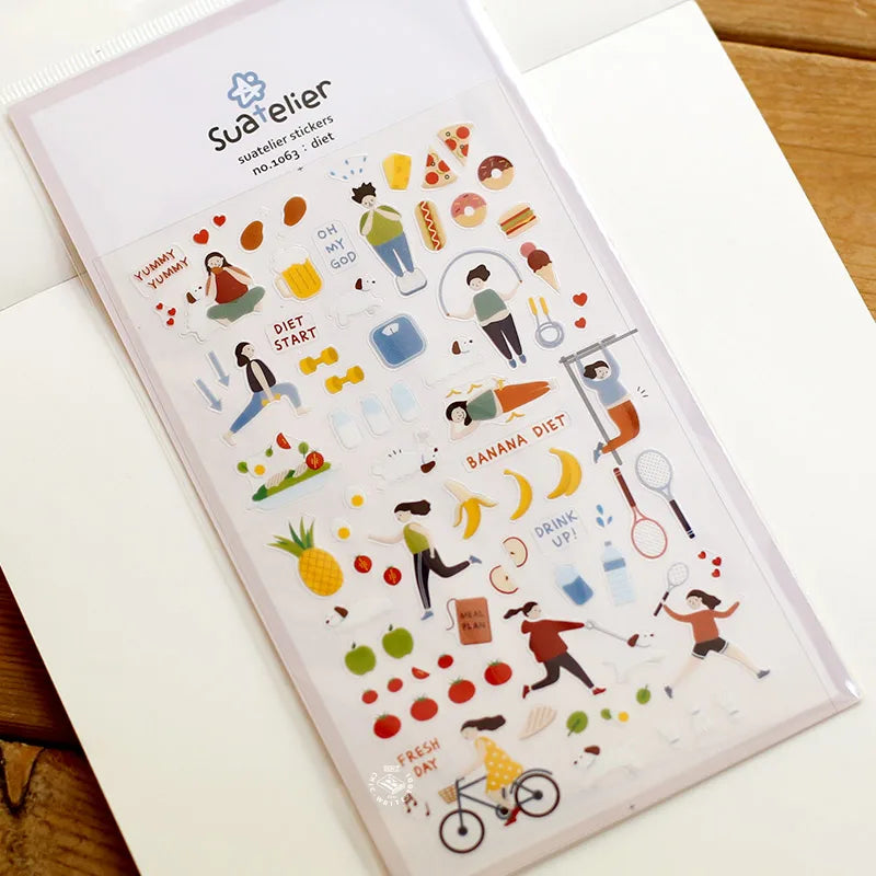 Daily Stickers Scrapbooking