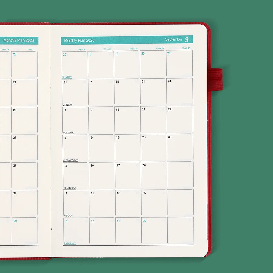 Classic Dark Planner 2026