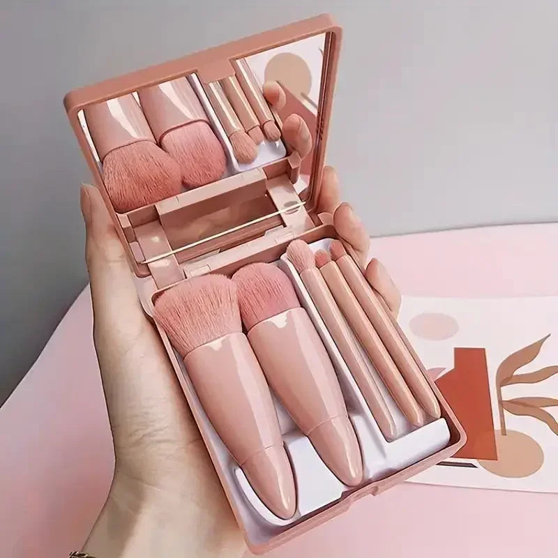 Mini Travel Makeup Brushes Set