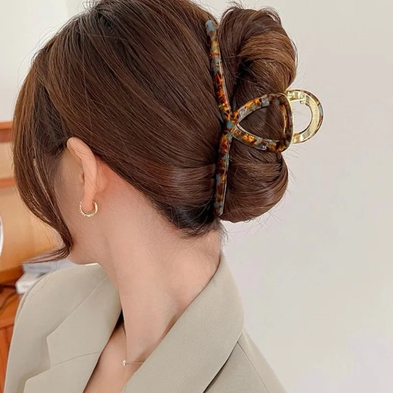 Metal Glossy Hair Clips