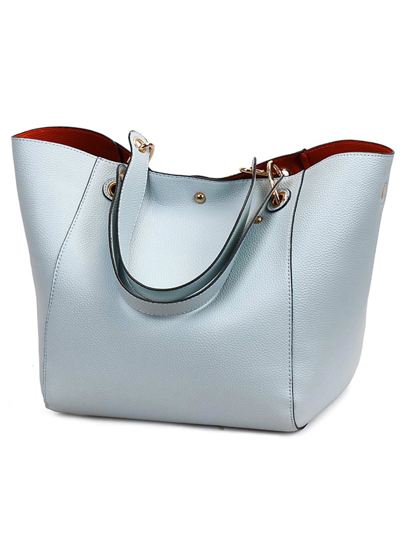 Elegant Large Tote Bag – PU Leather Waterproof Shoulder Bag for Women