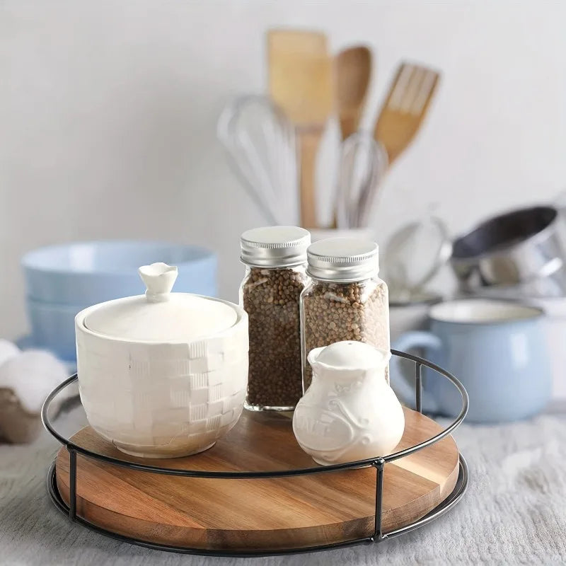 Wooden Lazy Susan