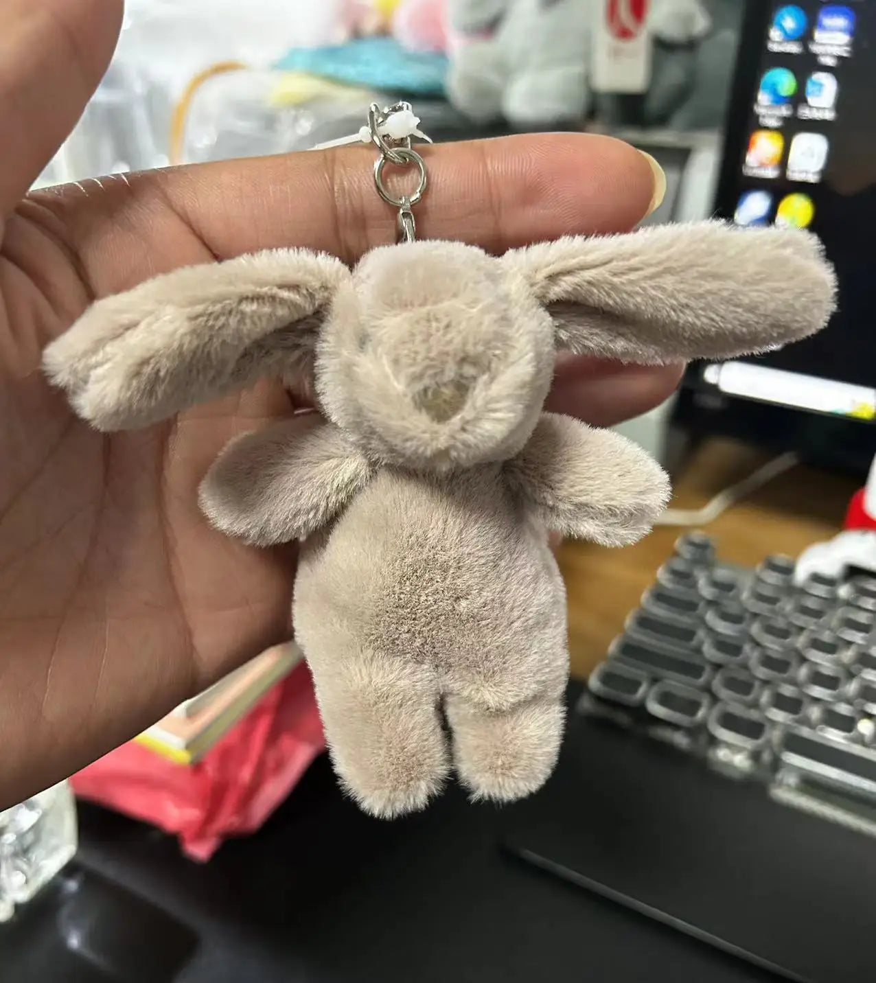 Cute Bunny Keychain