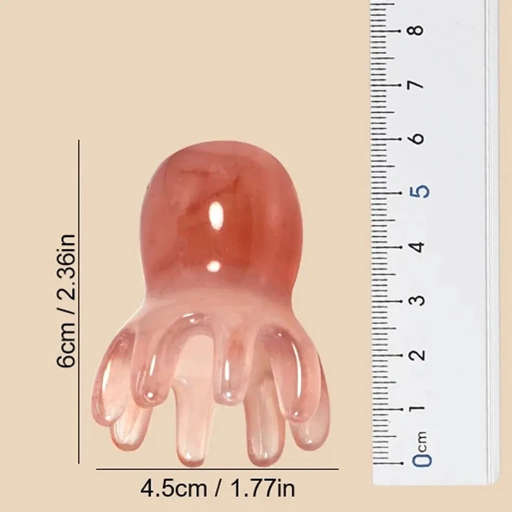 Resin Octopus Head Massager