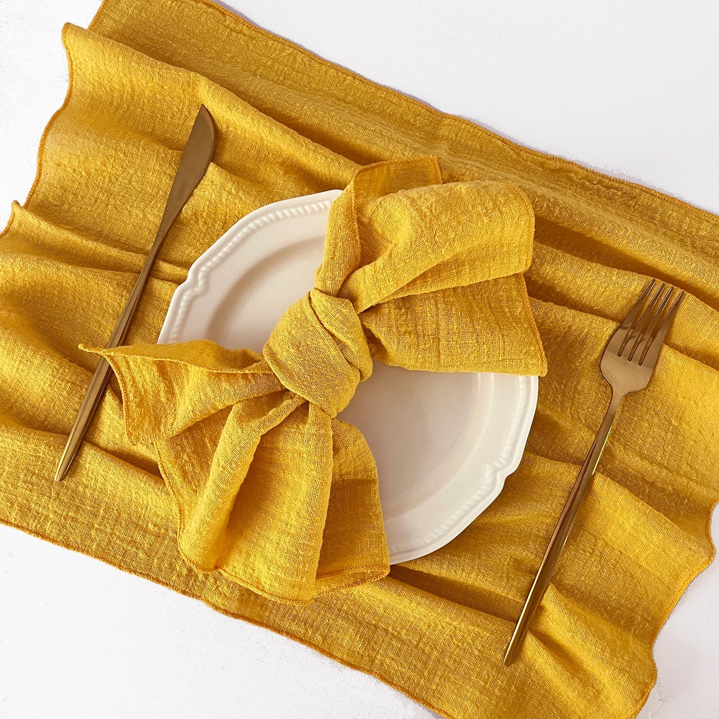 Cozy Linen Gauze Napkins