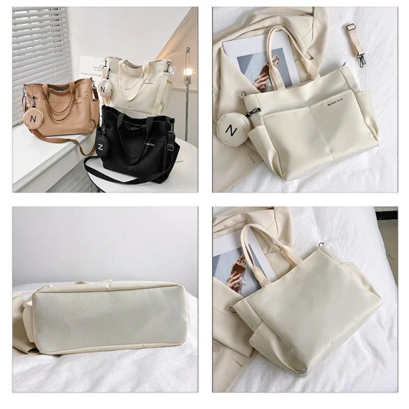 Modern Canvas Tote/Shoulder bag