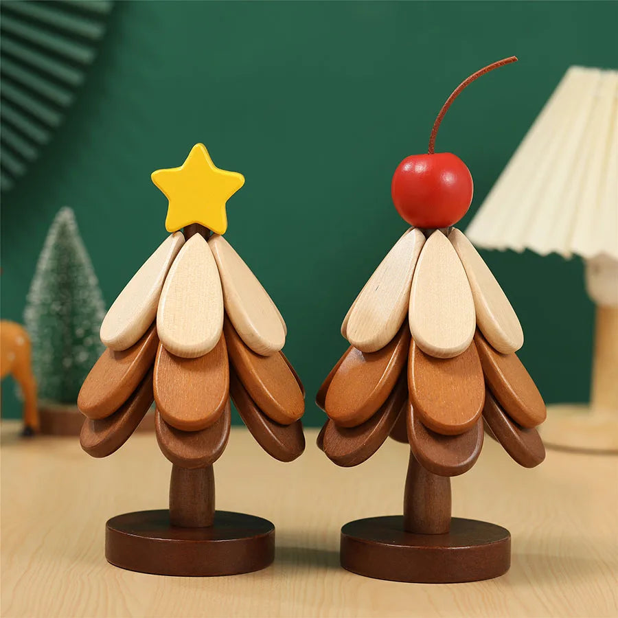 Tree Wooden Trivet set