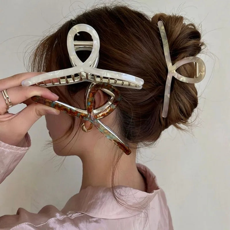 Metal Glossy Hair Clips