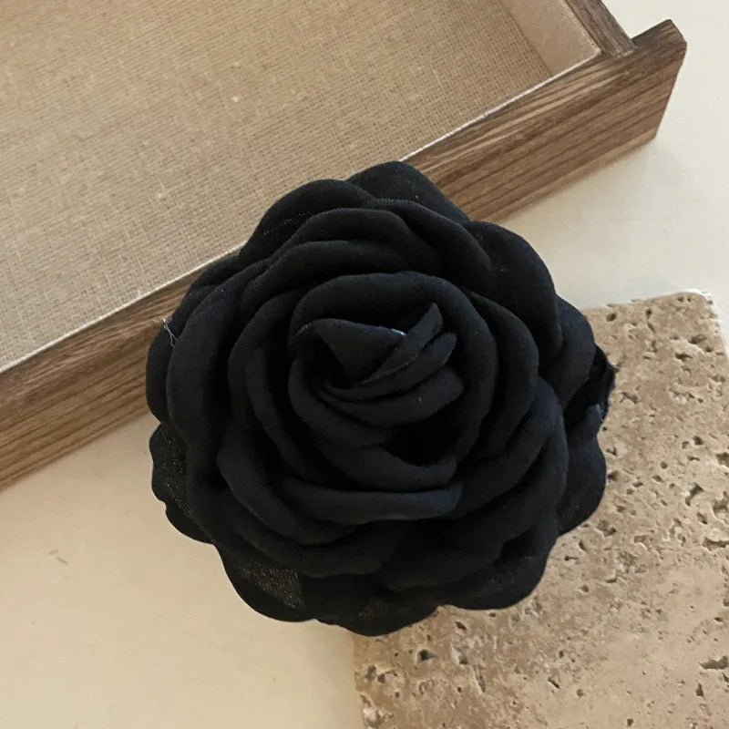 French Style Rose Hair Claw
