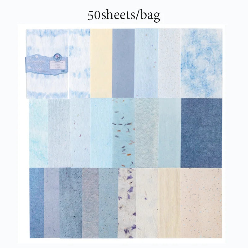 50 Pastel Texture Scrapbook Paper