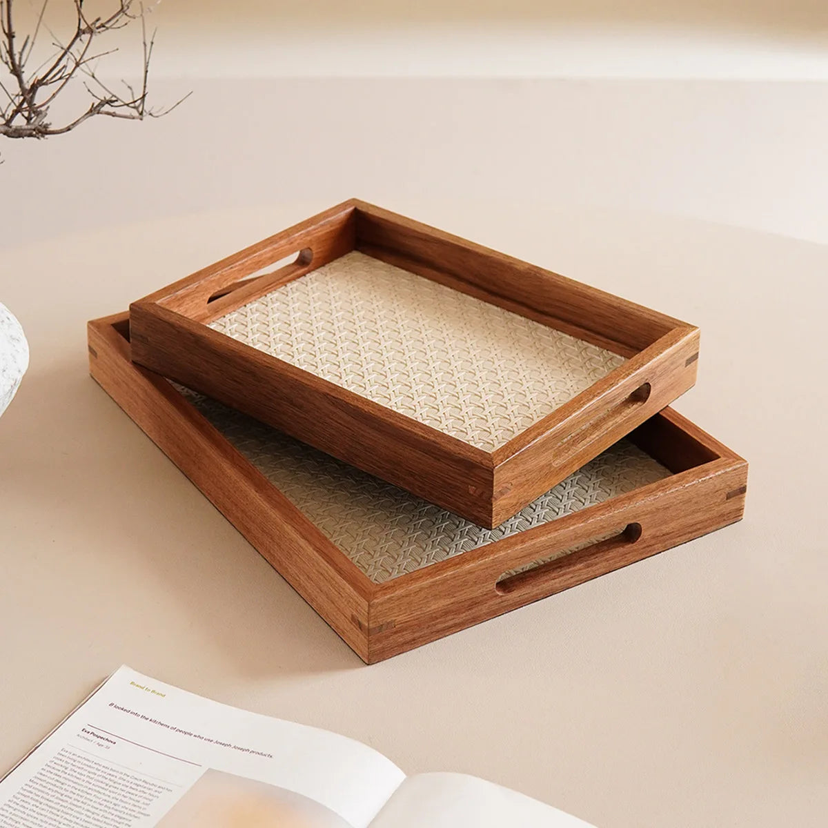 Narural Wooden tray