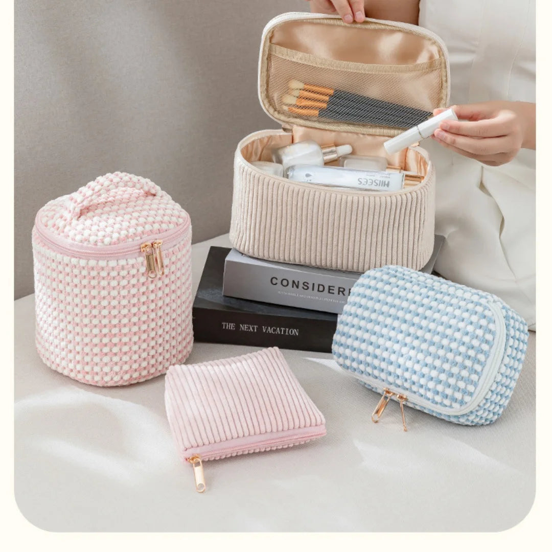 4Pcs Puffy&Lovely Cosmetic Pouch